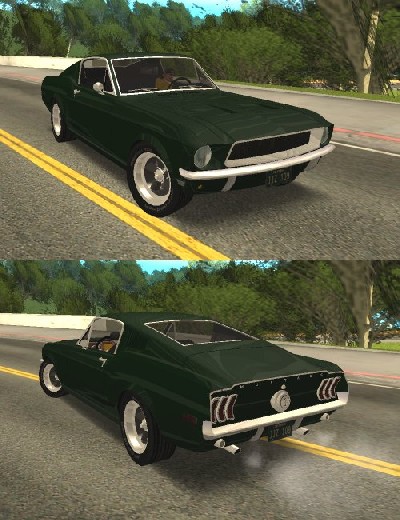 1968 Ford Mustang Fastback "Bullitt" Filmversion